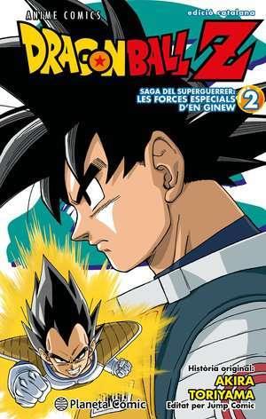 Bola de Drac Z Anime Comics Forces Especials Ginew nº 02/06 | N0224-PLA02 | Akira Toriyama | Terra de Còmic - Tu tienda de cómics online especializada en cómics, manga y merchandising