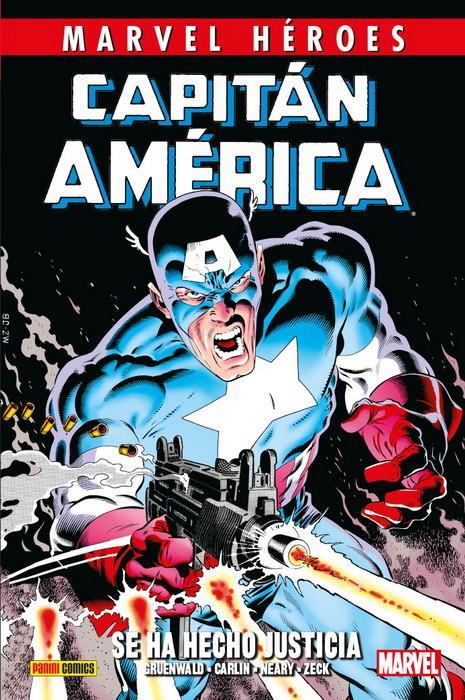 Marvel Héroes. Capitán América de Mark Gruenwald 1.  Se ha hecho justicia | N0618-PAN33 | Mark Gruenwald, Paul Neary | Terra de Còmic - Tu tienda de cómics online especializada en cómics, manga y merchandising
