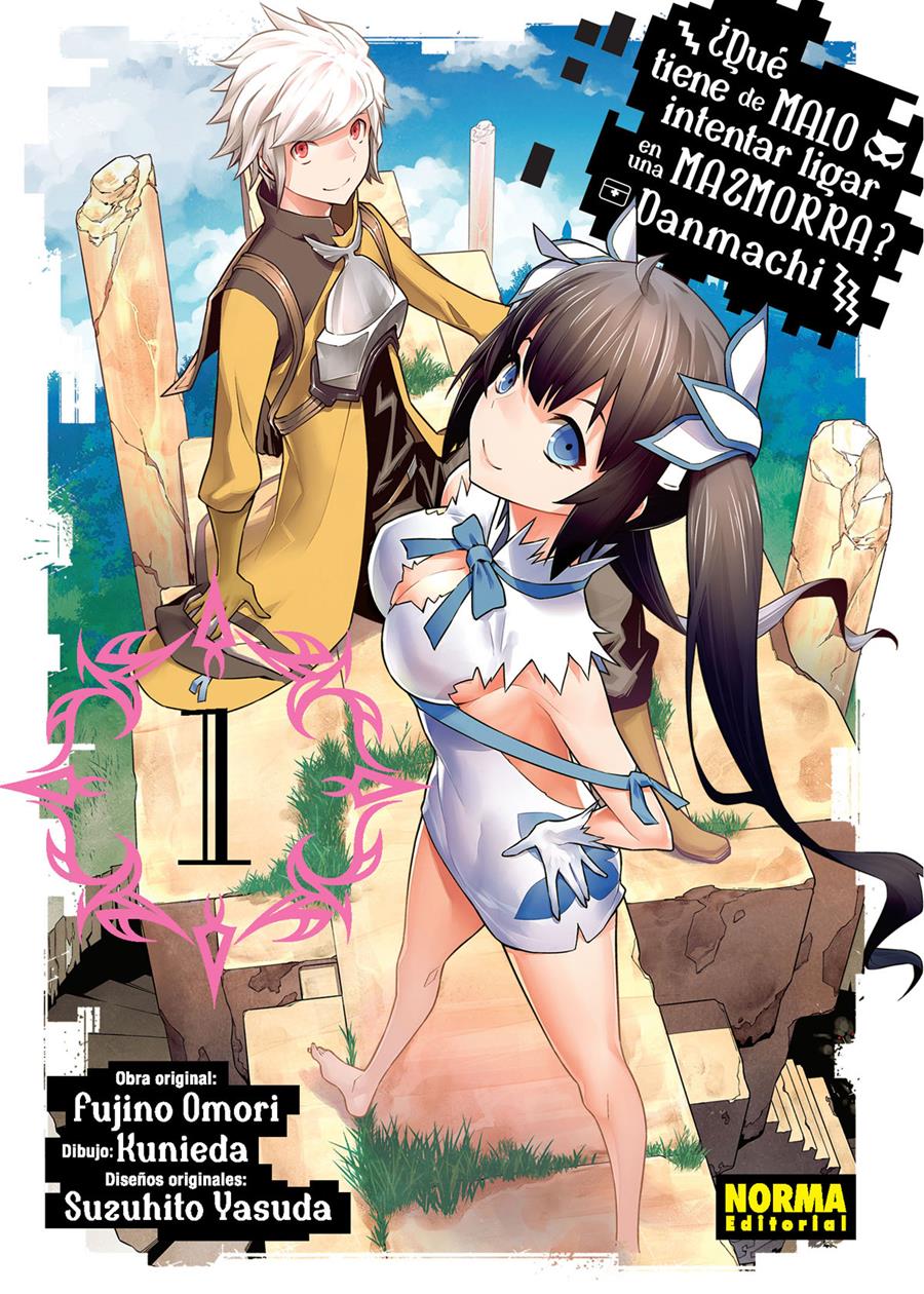Danmachi 01 | N0718-NOR14 | Fujino Omori, Kunieda, Suzuhito Yasuda | Terra de Còmic - Tu tienda de cómics online especializada en cómics, manga y merchandising