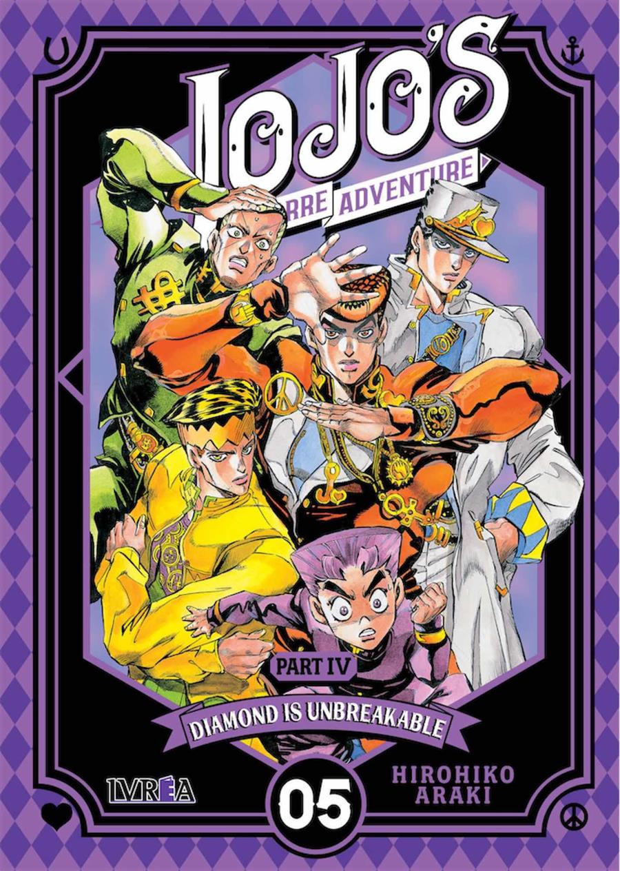Jojo's Bizarre Adventure parte 4: Diamond is unbreakable 05 | N0319-IVR05 | Hirohiko Araki | Terra de Còmic - Tu tienda de cómics online especializada en cómics, manga y merchandising