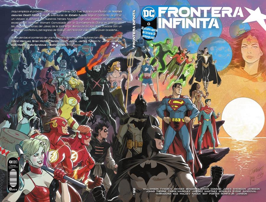 Frontera Infinita núm. 0 | N1021-ECC90 | Varios autores | Terra de Còmic - Tu tienda de cómics online especializada en cómics, manga y merchandising