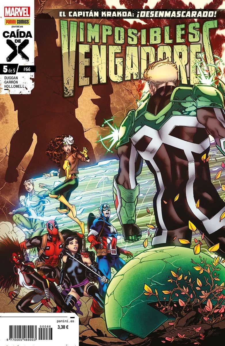Imposibles Vengadores 5 de 5 | N0424-PAN57 | Javier Garrón, Gerry Duggan | Terra de Còmic - Tu tienda de cómics online especializada en cómics, manga y merchandising