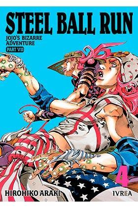 Jojo's Bizarre Adventure Parte 7: Steel Ball Run 04 | N0322-IVR02 | Hirohiko Araki | Terra de Còmic - Tu tienda de cómics online especializada en cómics, manga y merchandising