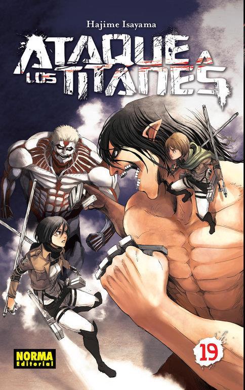 Ataque a los titanes 19 | N1116-NOR18 | Hajime Isayama | Terra de Còmic - Tu tienda de cómics online especializada en cómics, manga y merchandising