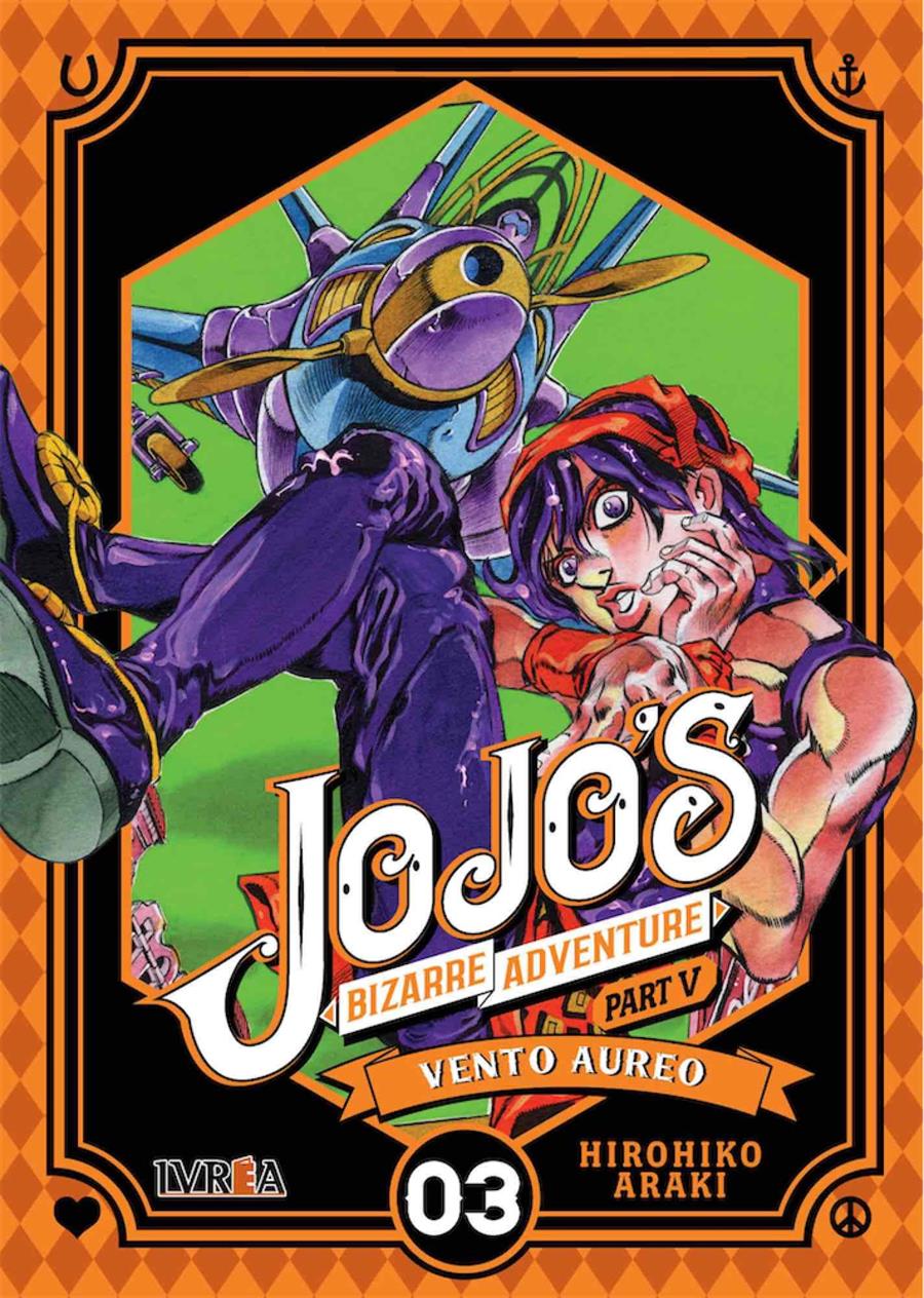 Jojo's Bizarre Adventure Parte 5: Vento Aureo 03 | N0120-IVR05 | Hirohiko Araki | Terra de Còmic - Tu tienda de cómics online especializada en cómics, manga y merchandising