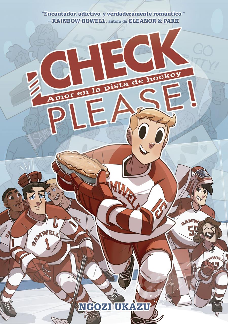 Check, please! 1. Amor en la pista de hockey | N0422-NOR32 | Ngozi Ukazu | Terra de Còmic - Tu tienda de cómics online especializada en cómics, manga y merchandising