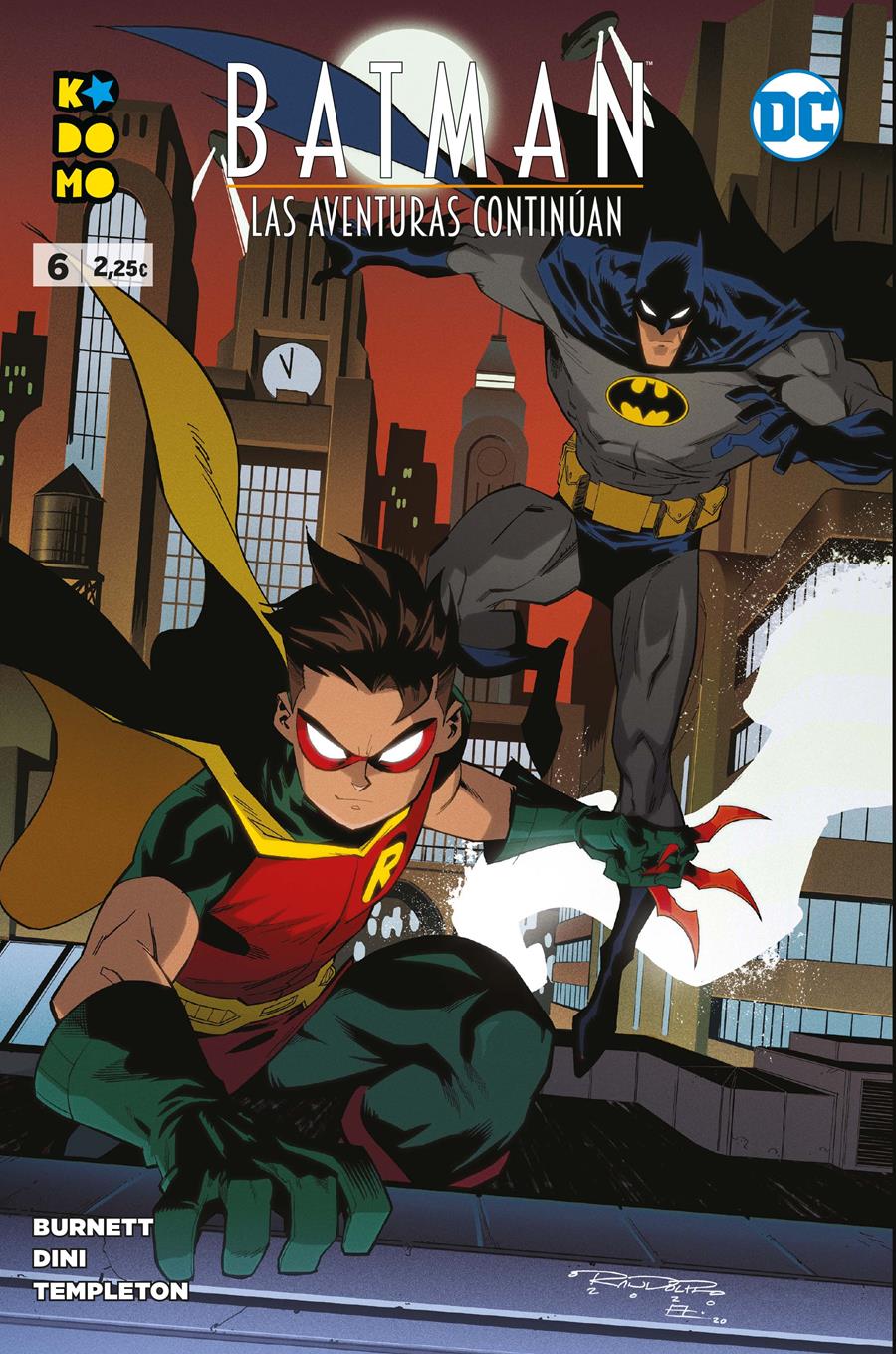 Batman: Las aventuras continúan núm. 6 de 8 | N1221-ECC41 | Alan Burnett / Paul Dini / Ty Templeton | Terra de Còmic - Tu tienda de cómics online especializada en cómics, manga y merchandising