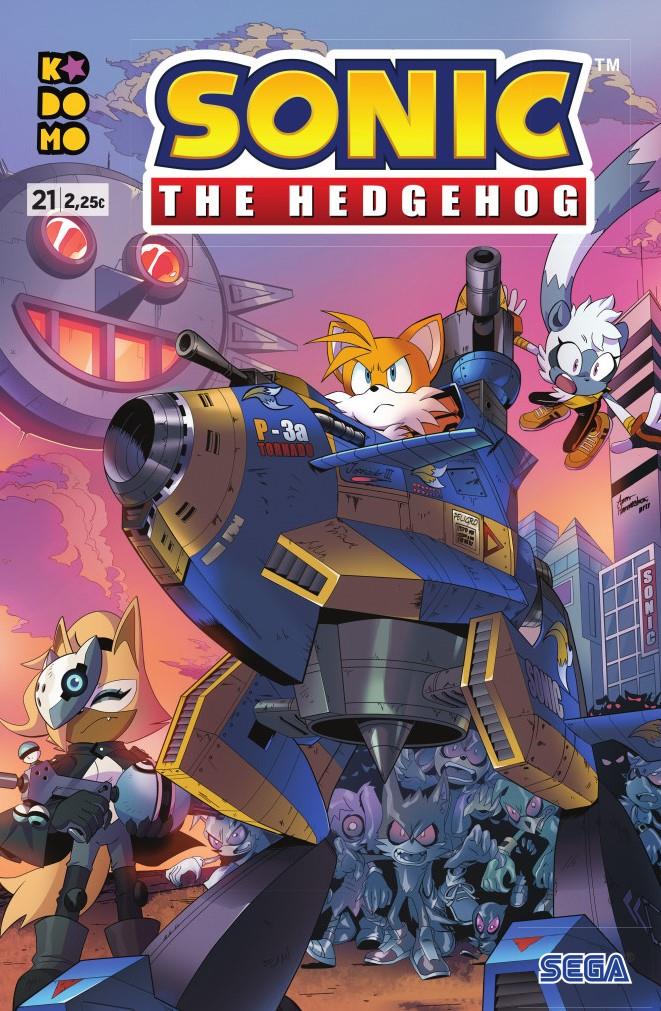 Sonic The Hedgehog núm. 21 | N0421-ECC26 | Ian Flynn / Jennifer Hernández / Lamar Wells / Princilla Tramontano / Reggie Graham | Terra de Còmic - Tu tienda de cómics online especializada en cómics, manga y merchandising