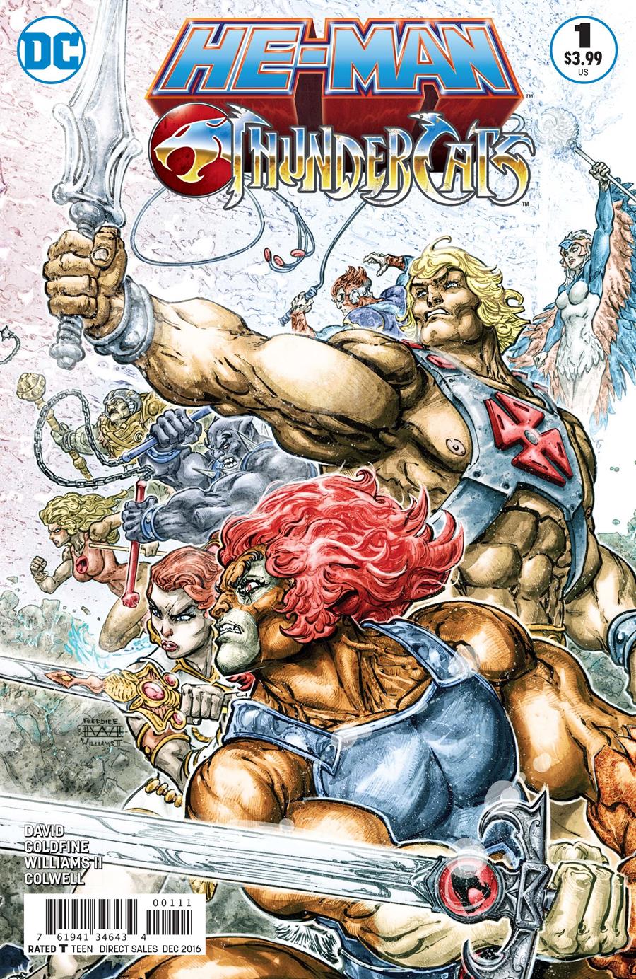 He-Man/Thundercats | N1121-ECC35 | Freddie Williams II / Lloyd Goldfine / Rob David | Terra de Còmic - Tu tienda de cómics online especializada en cómics, manga y merchandising