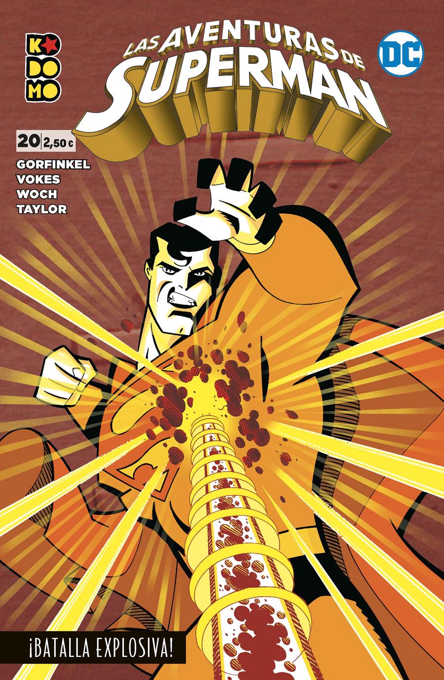 Las aventuras de Superman núm. 20 | N1222-ECC57 | Jordan B. Gorfinkel / Neil Vokes | Terra de Còmic - Tu tienda de cómics online especializada en cómics, manga y merchandising