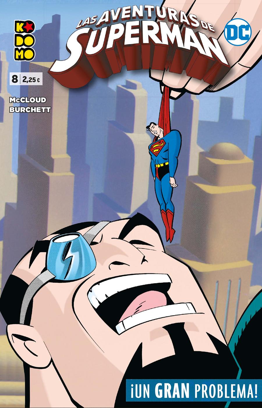 Las aventuras de Superman núm. 08 | N1221-ECC46 | Rick Burchett / Scott McCloud | Terra de Còmic - Tu tienda de cómics online especializada en cómics, manga y merchandising
