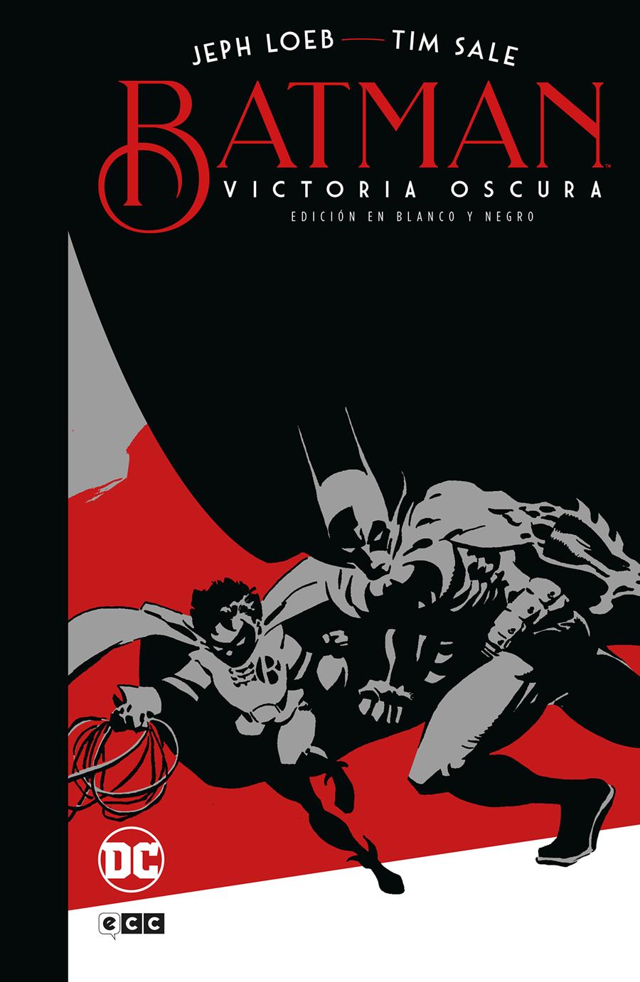 Batman: Victoria oscura - Edición Deluxe en blanco y negro | N0722-ECC33 | Jeph Loeb / Tim Sale | Terra de Còmic - Tu tienda de cómics online especializada en cómics, manga y merchandising