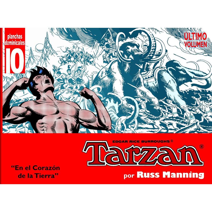 Tarzan - Planchas dominicales de Russ Manning 10 | N1023-OTED38 | Russ Manning | Terra de Còmic - Tu tienda de cómics online especializada en cómics, manga y merchandising