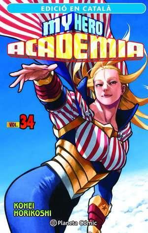 My Hero Academia nº 34 (català) | N1023-PLA025 | Kohei Horikoshi | Terra de Còmic - Tu tienda de cómics online especializada en cómics, manga y merchandising