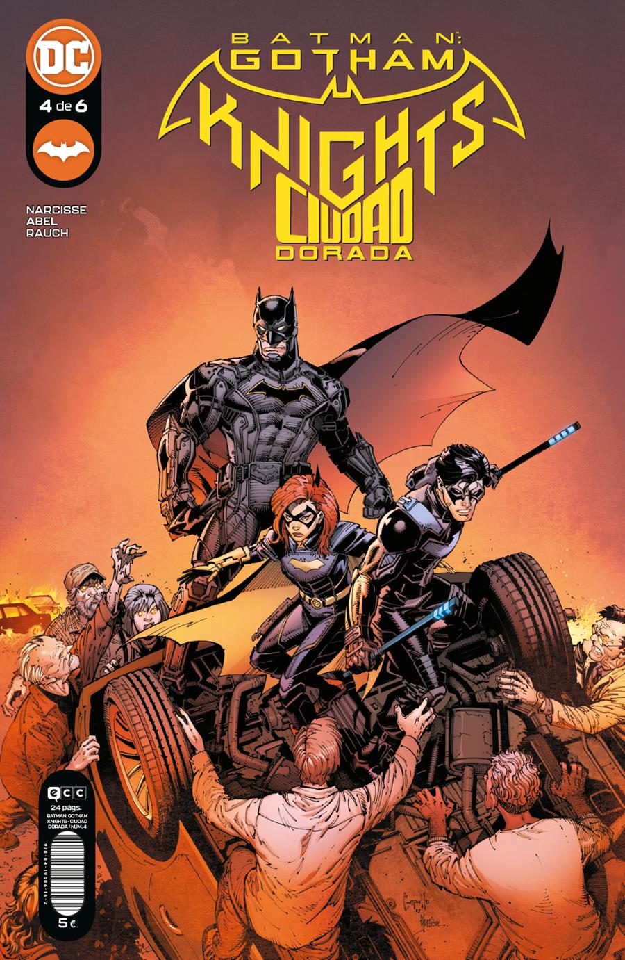 Batman: Gotham Knights - Ciudad dorada núm. 4 de 6 | N0123-ECC07 | Abel / Evan Narcisse | Terra de Còmic - Tu tienda de cómics online especializada en cómics, manga y merchandising