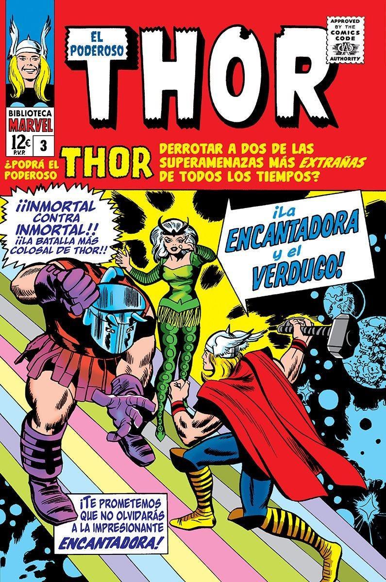Biblioteca Marvel. El Poderoso Thor 3. 1964 | N0523-PAN34 | Jack Kirby, Stan Lee | Terra de Còmic - Tu tienda de cómics online especializada en cómics, manga y merchandising