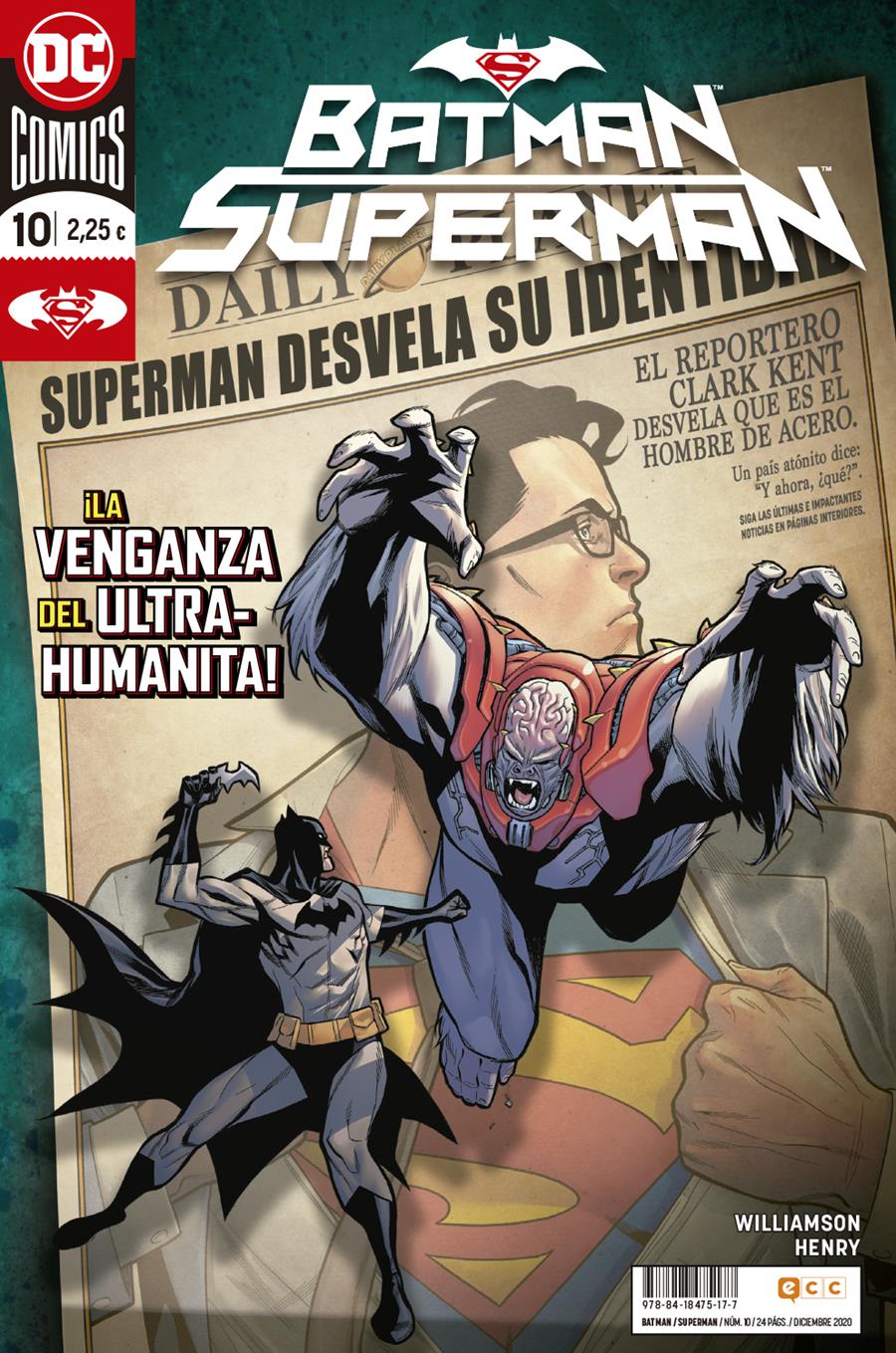 Batman/Superman núm. 10 | N1220-ECC22 | Clayton Henry / Joshua Williamson | Terra de Còmic - Tu tienda de cómics online especializada en cómics, manga y merchandising