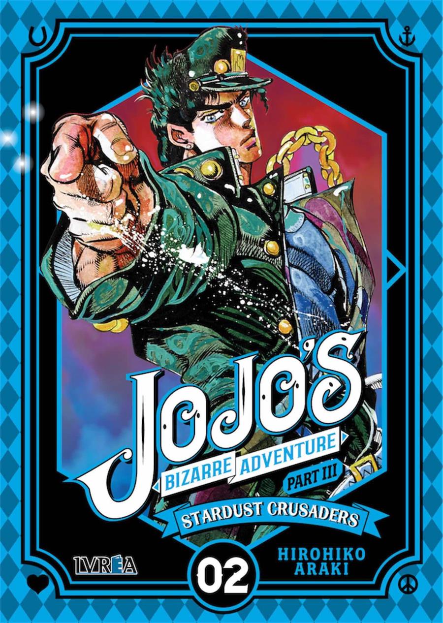 JoJo's Bizarre adventure parte 3: Stardust Crusaders vol. 02 | N0218-IVR01 | Hirohiko Araki | Terra de Còmic - Tu tienda de cómics online especializada en cómics, manga y merchandising