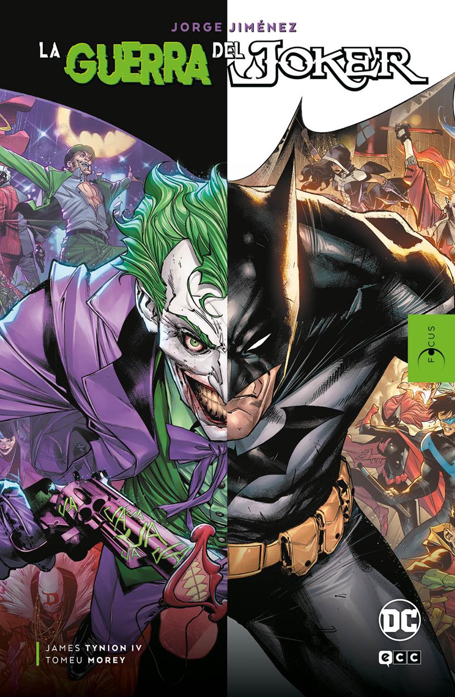 Batman: La guerra del Joker (ECC Focus) - Jorge Jiménez | N0921-ECC24 | James Tynion IV / Jorge Jiménez | Terra de Còmic - Tu tienda de cómics online especializada en cómics, manga y merchandising