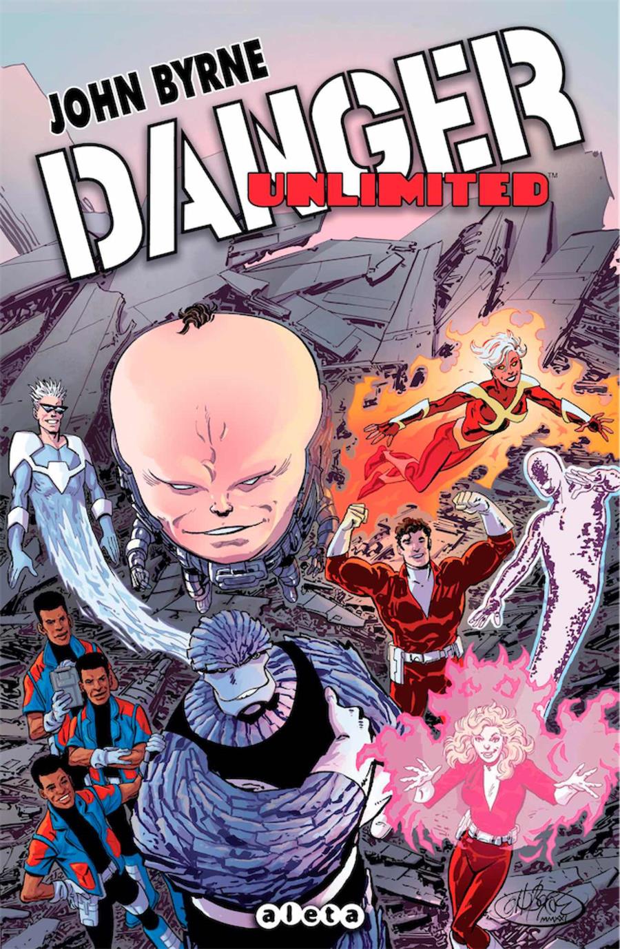 Danger unlimited | N0521-OTED17 | John Byrne | Terra de Còmic - Tu tienda de cómics online especializada en cómics, manga y merchandising