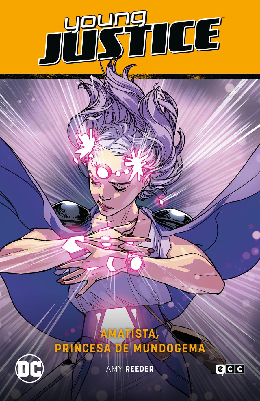 Young Justice vol. 02: Amatista, princesa de Mundogema (Perdidos en el Multiverso Parte 2) | N0322-ECC35 | Amy Reeder / Amy Reeder | Terra de Còmic - Tu tienda de cómics online especializada en cómics, manga y merchandising