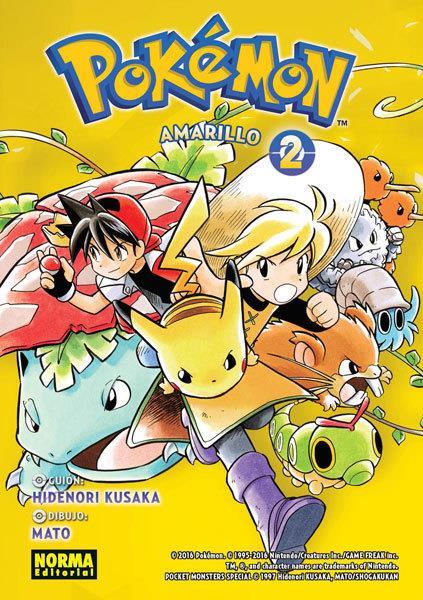 Pokémon 04. Amarillo 2 | N0516-NOR22 | Kusaka / Mato | Terra de Còmic - Tu tienda de cómics online especializada en cómics, manga y merchandising