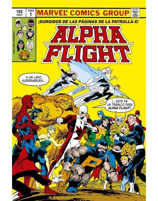 Biblioteca Alpha Flight 1 | N0622-PAN49 | John Byrne | Terra de Còmic - Tu tienda de cómics online especializada en cómics, manga y merchandising