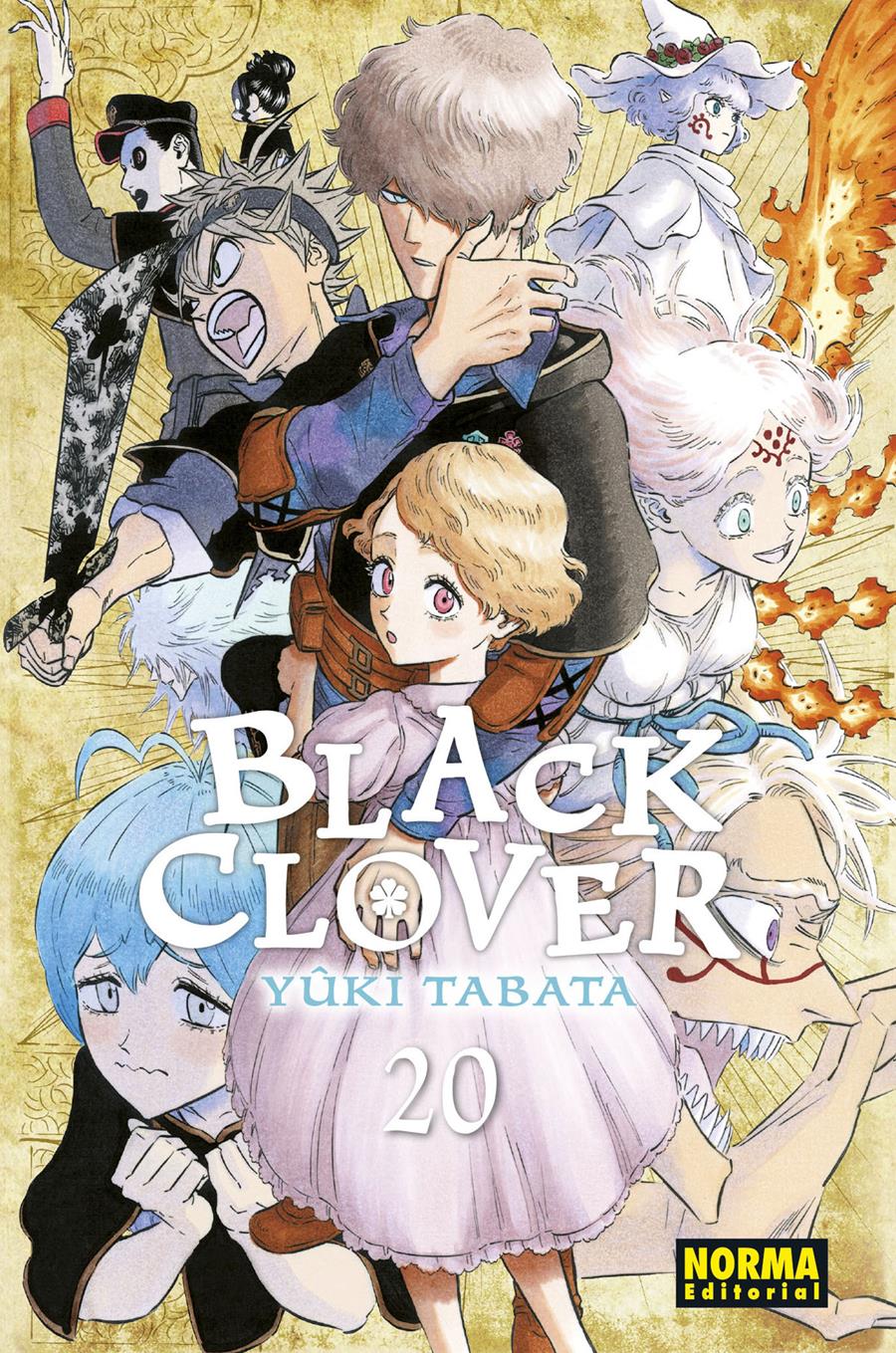 Black clover 20 | N0721-NOR30 | Y?ki Tabata | Terra de Còmic - Tu tienda de cómics online especializada en cómics, manga y merchandising