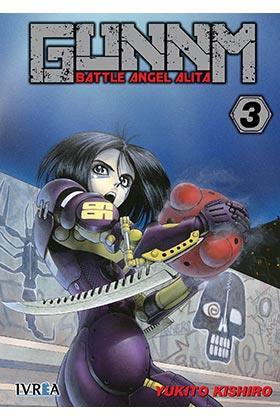 Gunnm. Battle Angel Alita 03 | N0218-IVR02 | Yukito Kishiro | Terra de Còmic - Tu tienda de cómics online especializada en cómics, manga y merchandising