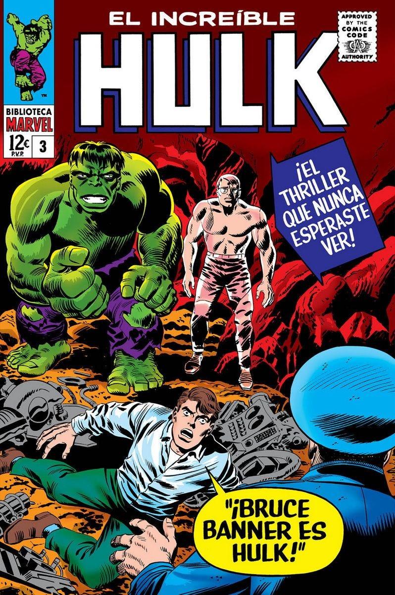 Biblioteca Marvel 37. El Increíble Hulk 3. 1965-66 | N1223-PAN38 | Jack Kirby, Stan Lee | Terra de Còmic - Tu tienda de cómics online especializada en cómics, manga y merchandising