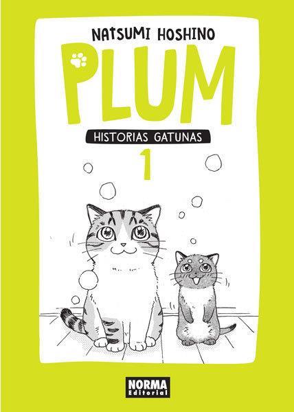Plum. Historias Gatunas 01 | N0315-NOR16 | Natsumi Hoshino | Terra de Còmic - Tu tienda de cómics online especializada en cómics, manga y merchandising