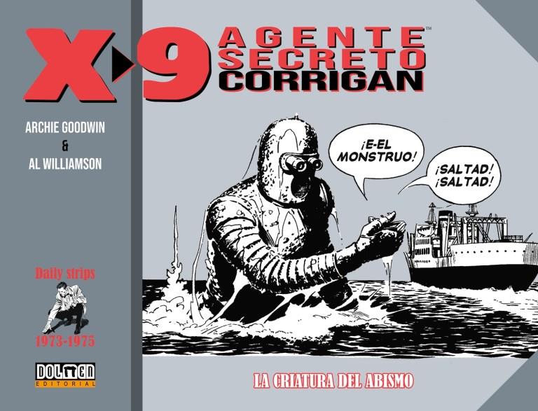 Agente Secreto X-9 Corrigan (1973-1975). La criatura del abismo | N0621-DOL08 | Archie Goodwin, Al Williamson | Terra de Còmic - Tu tienda de cómics online especializada en cómics, manga y merchandising