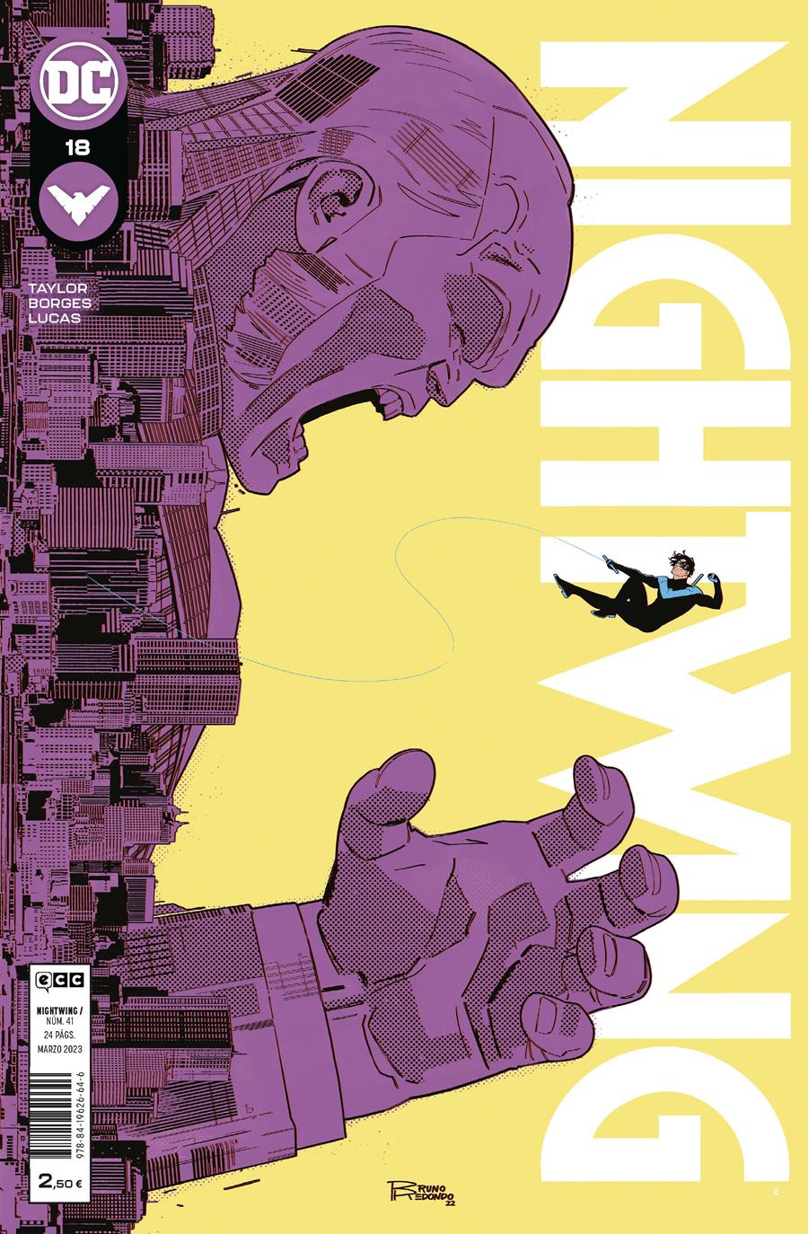 Nightwing núm. 18 | N0323-ECC26 | Geraldo Borges / Tom Taylor | Terra de Còmic - Tu tienda de cómics online especializada en cómics, manga y merchandising