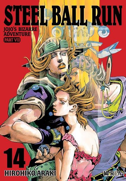 Jojo's Bizarre Adventure Parte 7: Steel Ball Run 14 | N0423-IVR03 | Hirohiko Araki | Terra de Còmic - Tu tienda de cómics online especializada en cómics, manga y merchandising