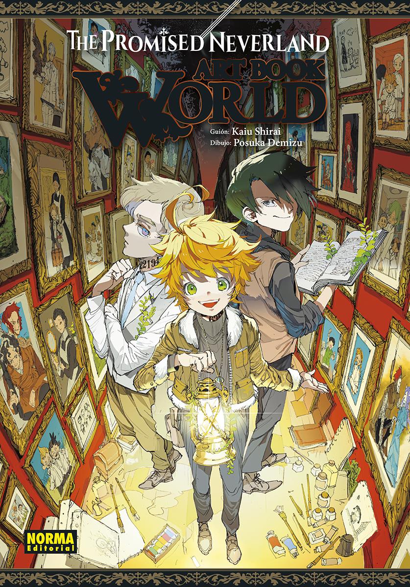 The Promised Neverland Artbook World | N0524-NOR26 | Posuka Demizu, Kaiu Shirai | Terra de Còmic - Tu tienda de cómics online especializada en cómics, manga y merchandising