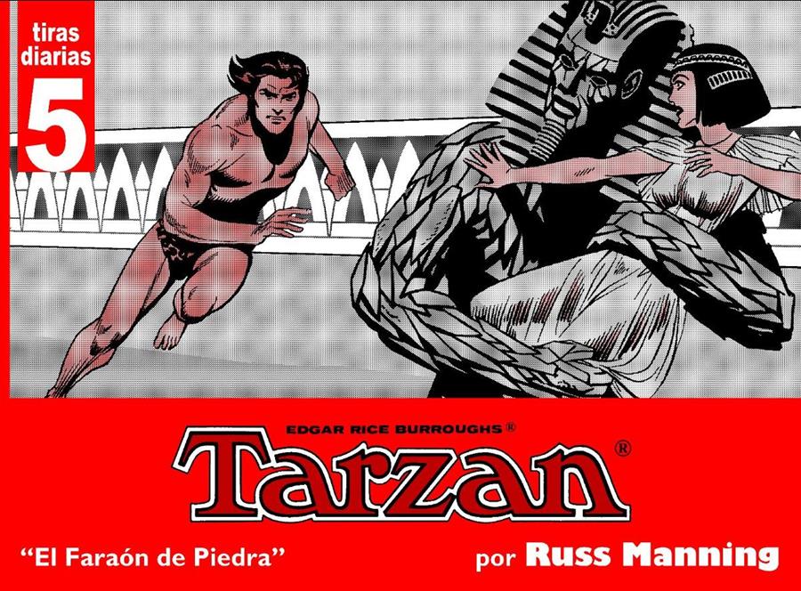 Tarzan - Tiras Diarias 5. El faraón de piedra | N0621-OTED15 | Russ Manning | Terra de Còmic - Tu tienda de cómics online especializada en cómics, manga y merchandising