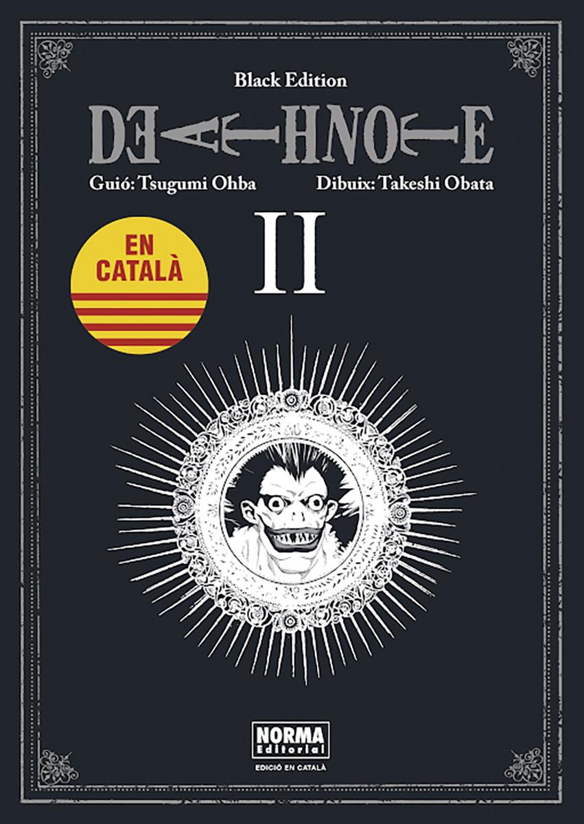 Death Note Black Edition Català 02 | N1123-NOR18 | Tsugumi Ohba, Takeshi Obata | Terra de Còmic - Tu tienda de cómics online especializada en cómics, manga y merchandising