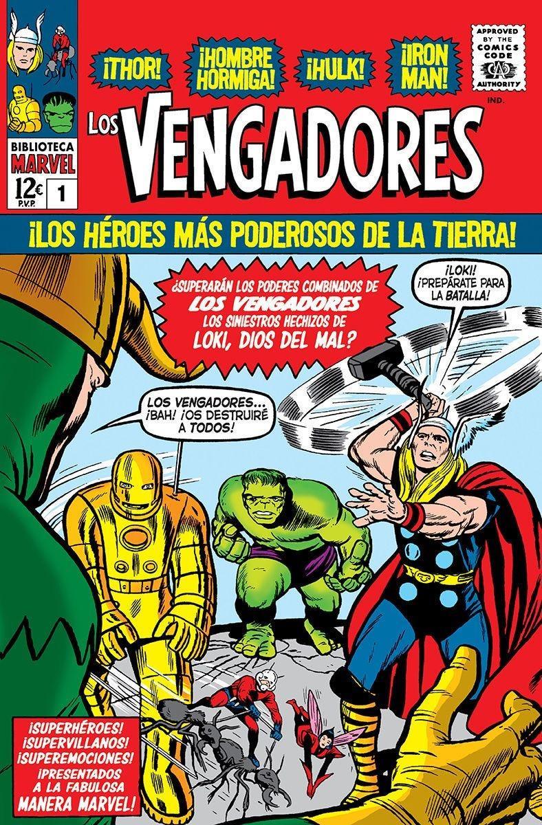 Biblioteca Marvel. Los Vengadores 1. 1963-64 | N0423-PAN32 | Jack Kirby, Stan Lee | Terra de Còmic - Tu tienda de cómics online especializada en cómics, manga y merchandising