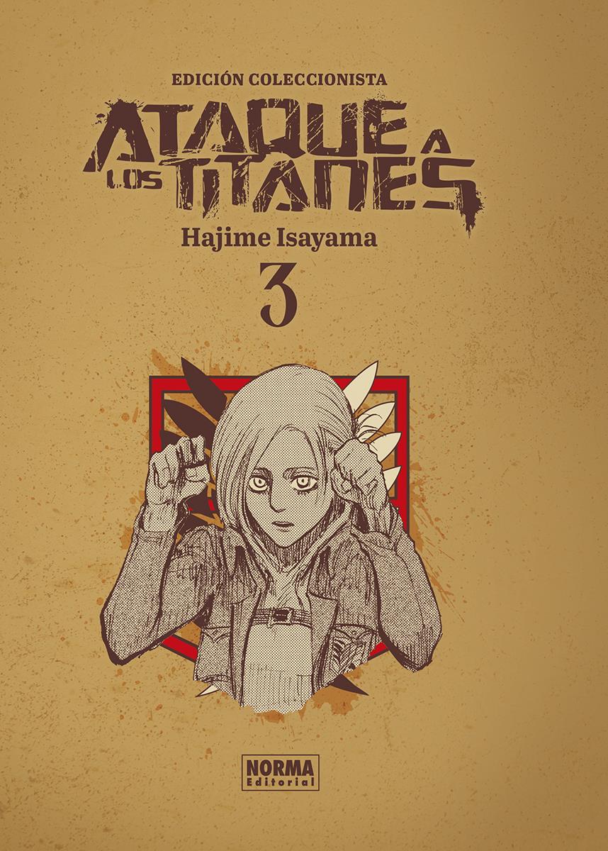 Ataque a los Titanes Ed. Integral 03 | N0524-NOR27 | Hajime Isayama | Terra de Còmic - Tu tienda de cómics online especializada en cómics, manga y merchandising