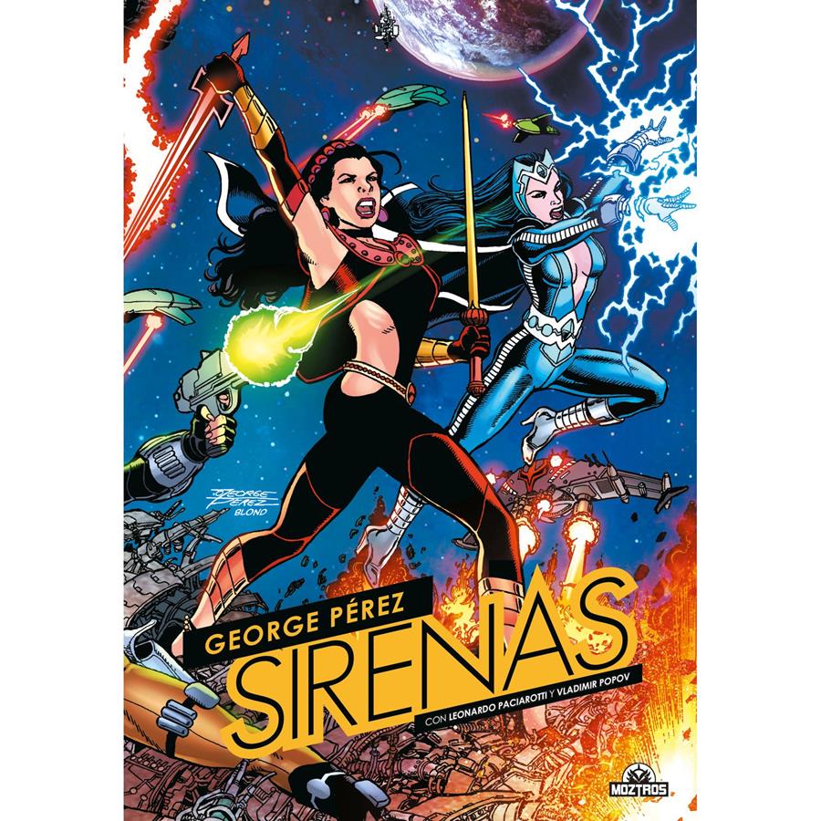 Sirenas | N0223-MOZ04 | George Pérez | Terra de Còmic - Tu tienda de cómics online especializada en cómics, manga y merchandising