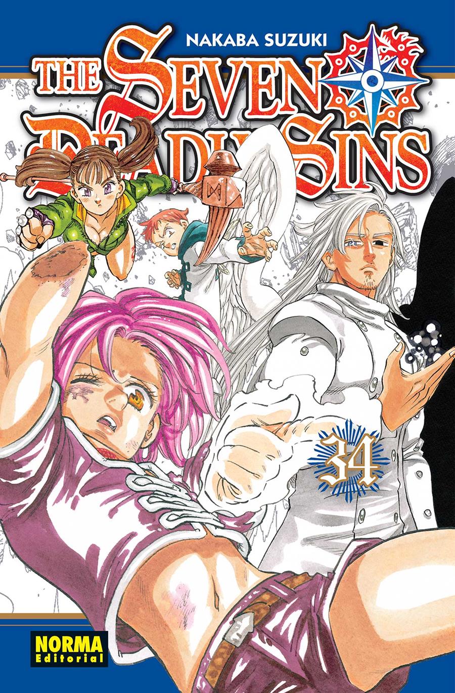 The seven deadly sins 34 | N1019-NOR34 | Nakaba Suzuki | Terra de Còmic - Tu tienda de cómics online especializada en cómics, manga y merchandising