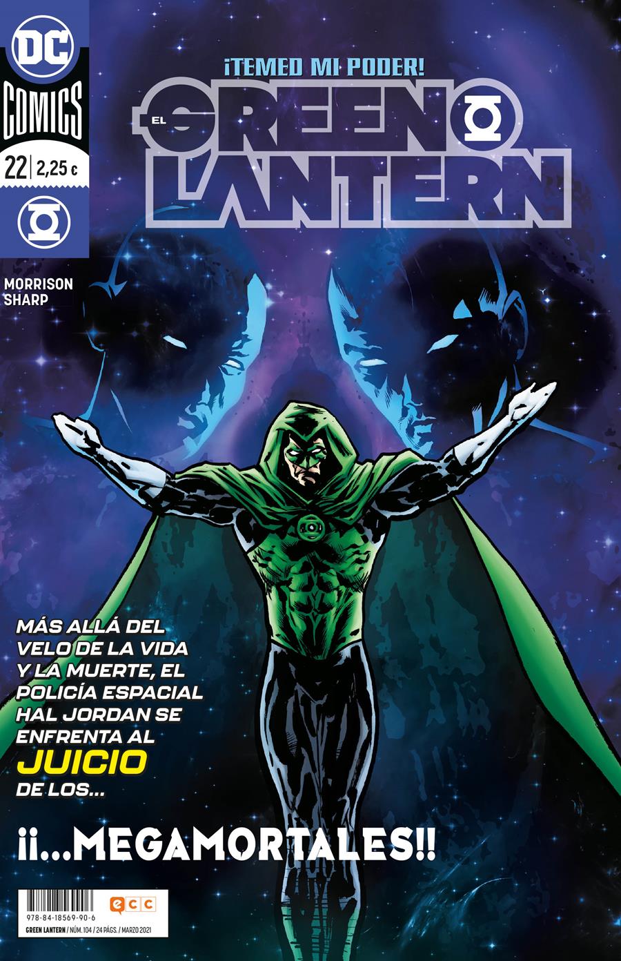 El Green Lantern núm. 104/ 22 | N0321-ECC32 | Grant Morrison / Liam Sharp | Terra de Còmic - Tu tienda de cómics online especializada en cómics, manga y merchandising