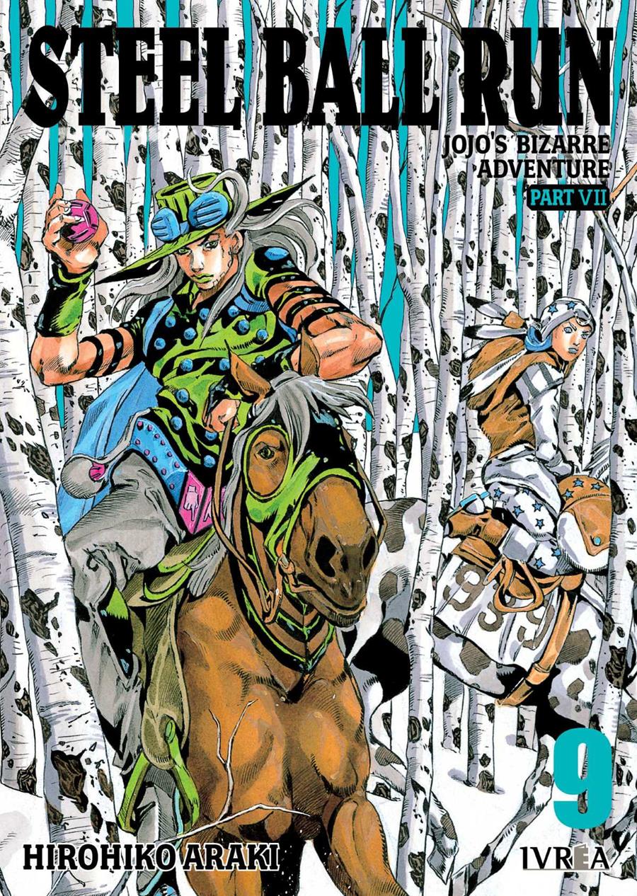 Jojo's Bizarre Adventure Parte 7: Steel Ball Run 09 | N0922-IVR011 | Hirohiko Araki | Terra de Còmic - Tu tienda de cómics online especializada en cómics, manga y merchandising