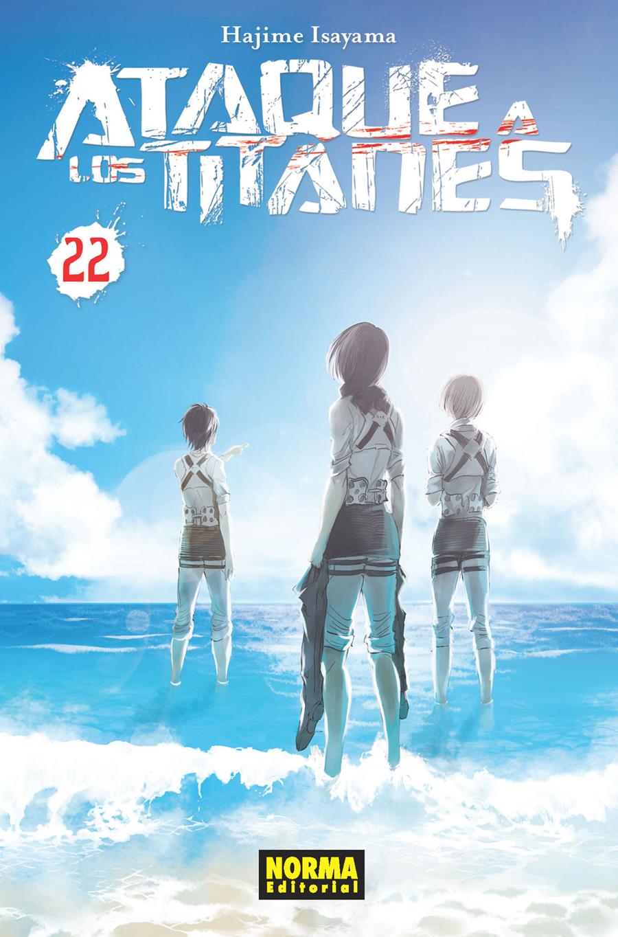 Ataque a los titanes 22 | N0218-NOR12 | Hajime Isayama | Terra de Còmic - Tu tienda de cómics online especializada en cómics, manga y merchandising
