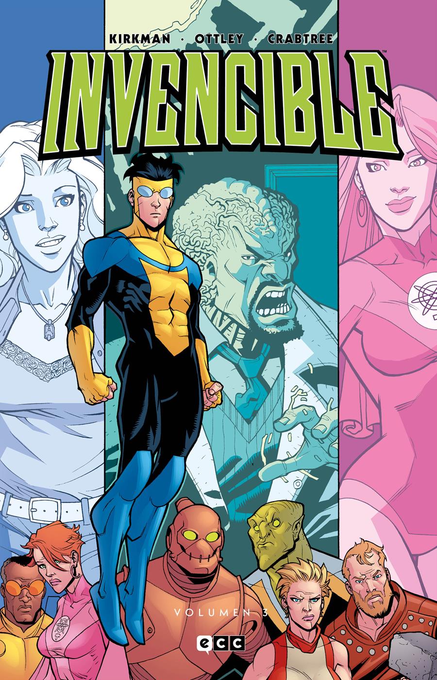 Invencible vol. 03 de 12 (Segunda edición) | N0821-ECC35 | Robert Kirkman / Ryan Ottley | Terra de Còmic - Tu tienda de cómics online especializada en cómics, manga y merchandising