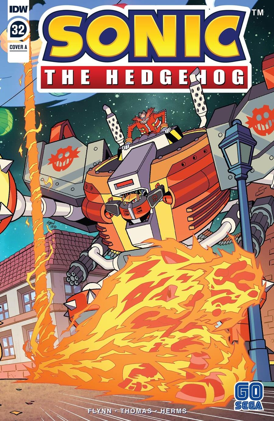 Sonic The Hedgehog núm. 32 | N0322-ECC59 | Adam Bryce Thomas / Ian Flynn | Terra de Còmic - Tu tienda de cómics online especializada en cómics, manga y merchandising