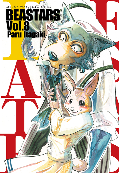 Beastars, Vol. 8 | N0819-MILK06 | Paru Itagaki | Terra de Còmic - Tu tienda de cómics online especializada en cómics, manga y merchandising