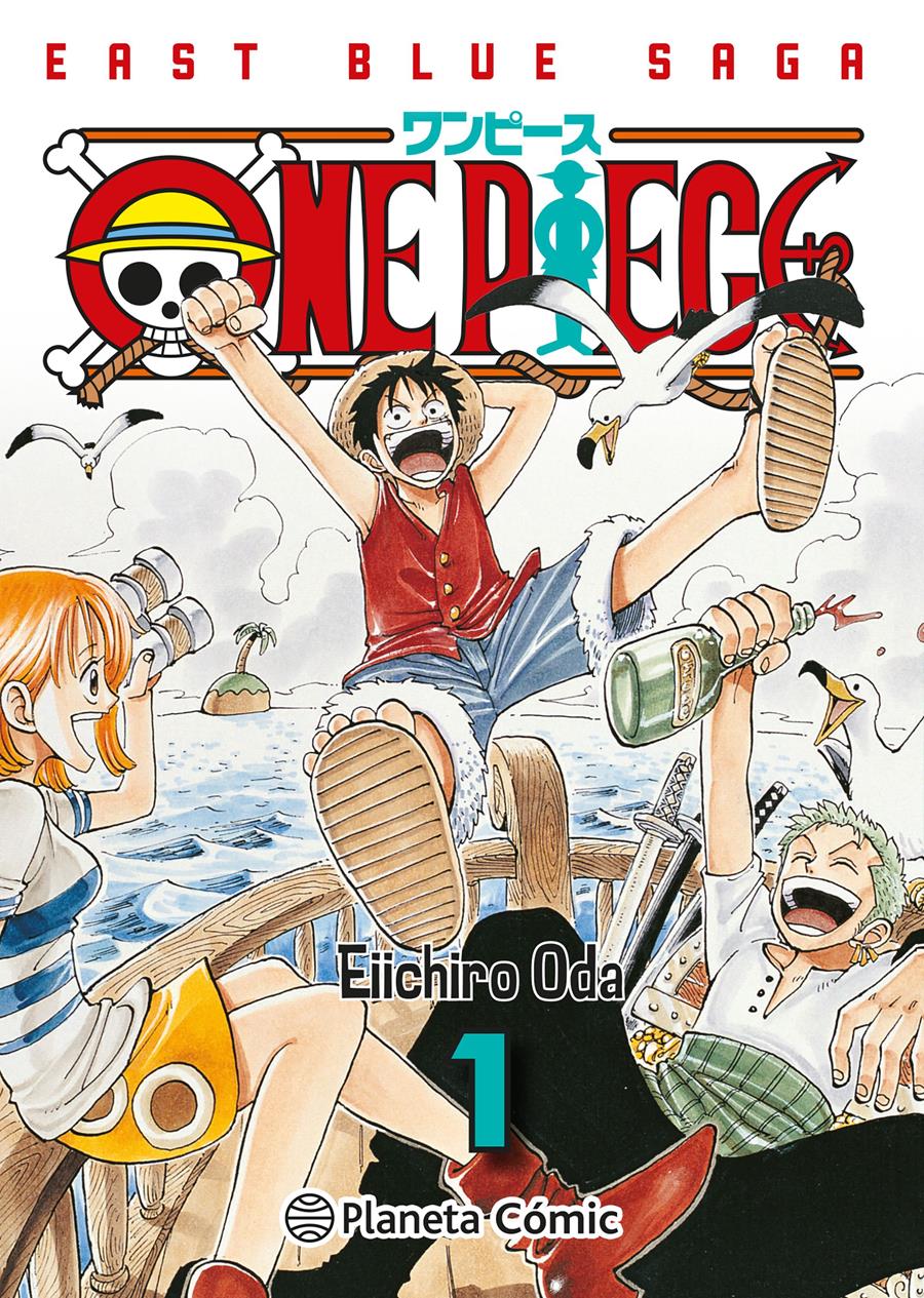 One Piece nº 01 (3 en 1) | N0423-PLA13 | Eiichiro Oda | Terra de Còmic - Tu tienda de cómics online especializada en cómics, manga y merchandising