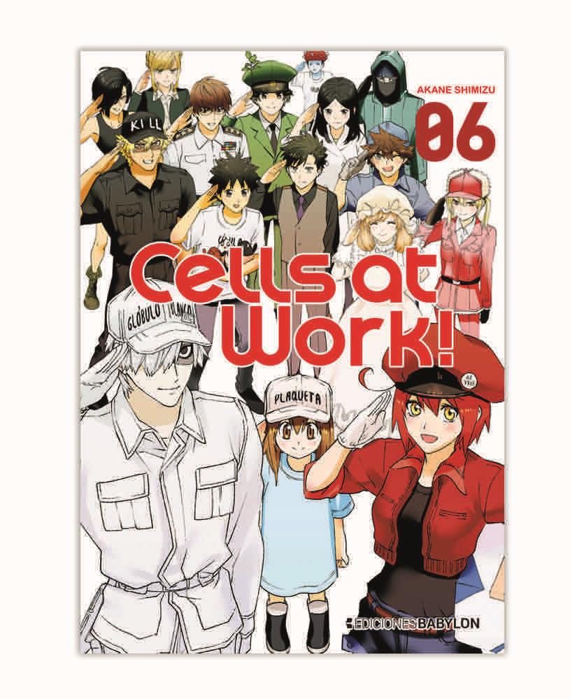 Cells at work! 06 | N0522-OTED27 | Akane Shimizu | Terra de Còmic - Tu tienda de cómics online especializada en cómics, manga y merchandising