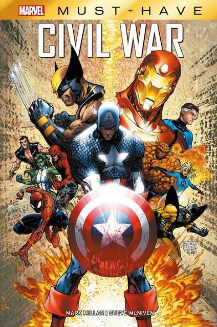 Marvel Must-Have. Civil War | N0920-PAN36 | Mark Millar, Steve McNiven | Terra de Còmic - Tu tienda de cómics online especializada en cómics, manga y merchandising